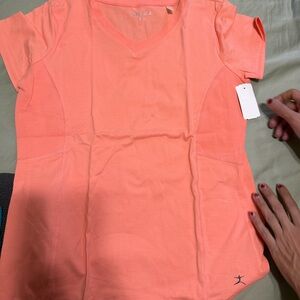 Danskin Women's Coral Activewear Top